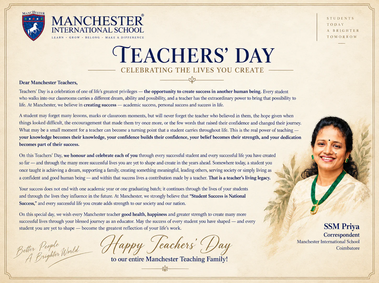 Happy Teachers’ Day