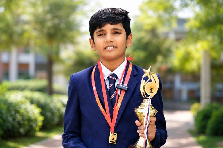 A Proud Yoga Champion